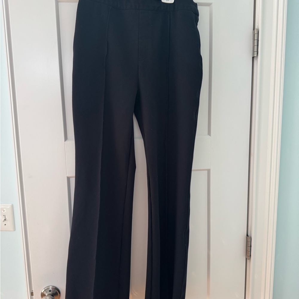 SPANX Black Wide Leg Pants